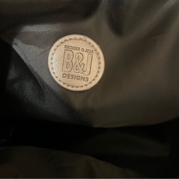 Boss Lady Tote Bag Gray B & J Designs NWT - Picture 5 of 7